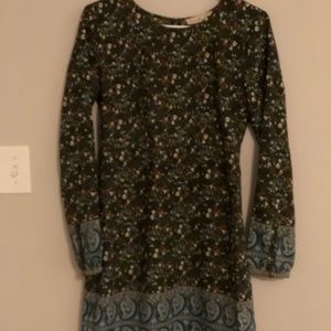 Paisley dress by Abercrombie & Fitch